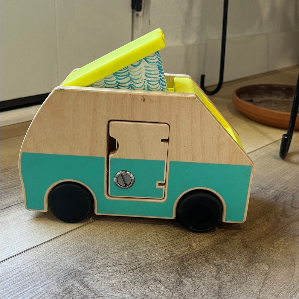 Lovevery Wooden Camper Van from The Free Spirit Toddler Kit